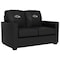 Dreamseat Silver Loveseat with Baltimore Ravens Primary Logo XZ7759003LSCDBK-PSNFL20010 - alternate 1